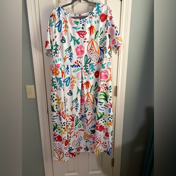 Dresses & Skirts - Colorful Patterned Women's Dress